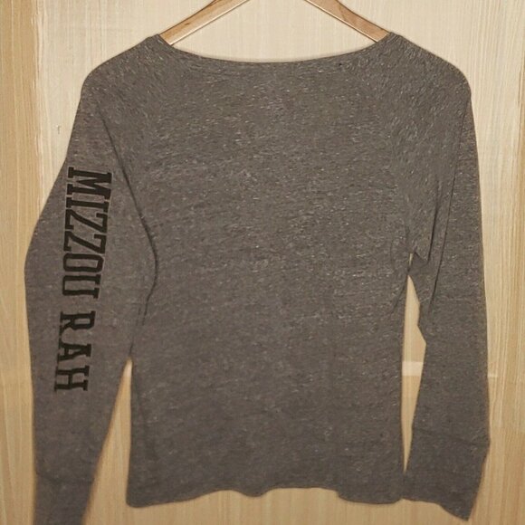 University Of Missouri Scoop Neck Long Sleeve Top - Picture 2 of 6
